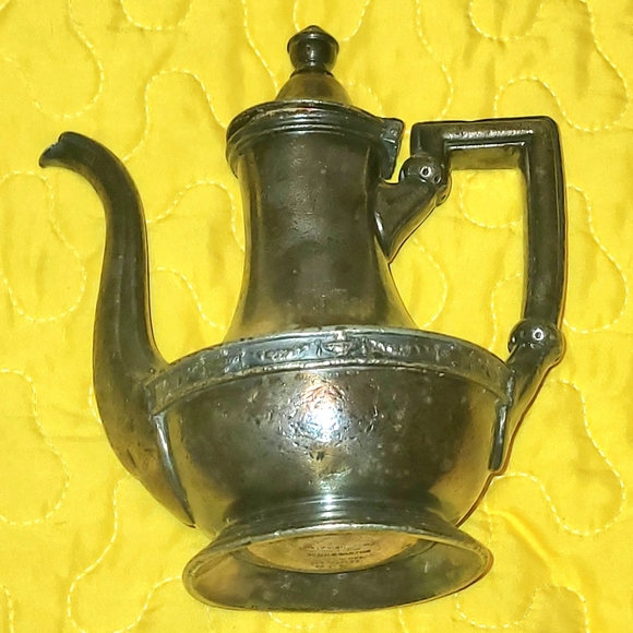 Vtg. Hotel Pennsylvania NewYork 0175-H 8 Oz. Reed & Barton Teapot 7" Tall x 6" W - Picture 3 of 10